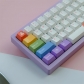 GMK Rainbow 104+25 PBT Dye-subbed Keycaps Set Cherry Profile for MX Switches Mechanical Gaming Keyboard